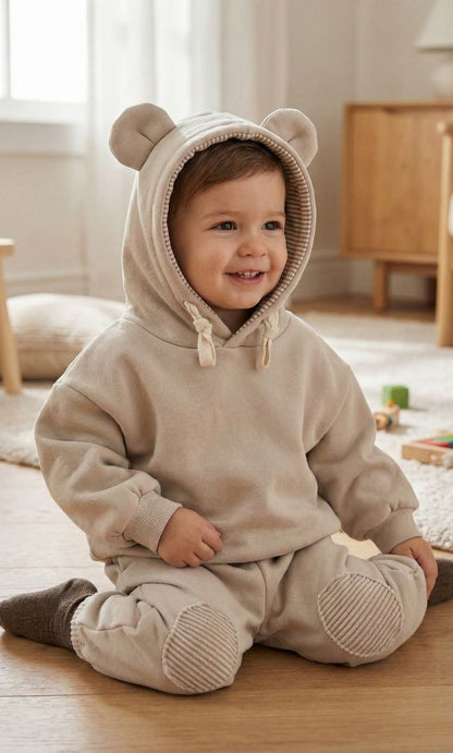 Dres Dziecięcy LittleBear z Uszami | OSTATNIE SZTUKI -50%