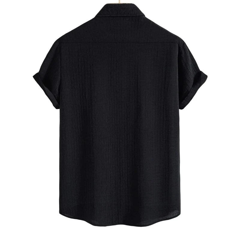 BreezeSet – letni komplet męski z koszulką polo i szortami