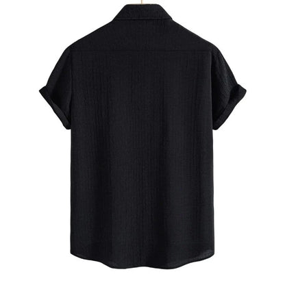 BreezeSet – letni komplet męski z koszulką polo i szortami