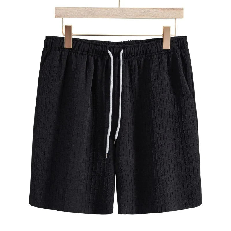 BreezeSet – letni komplet męski z koszulką polo i szortami