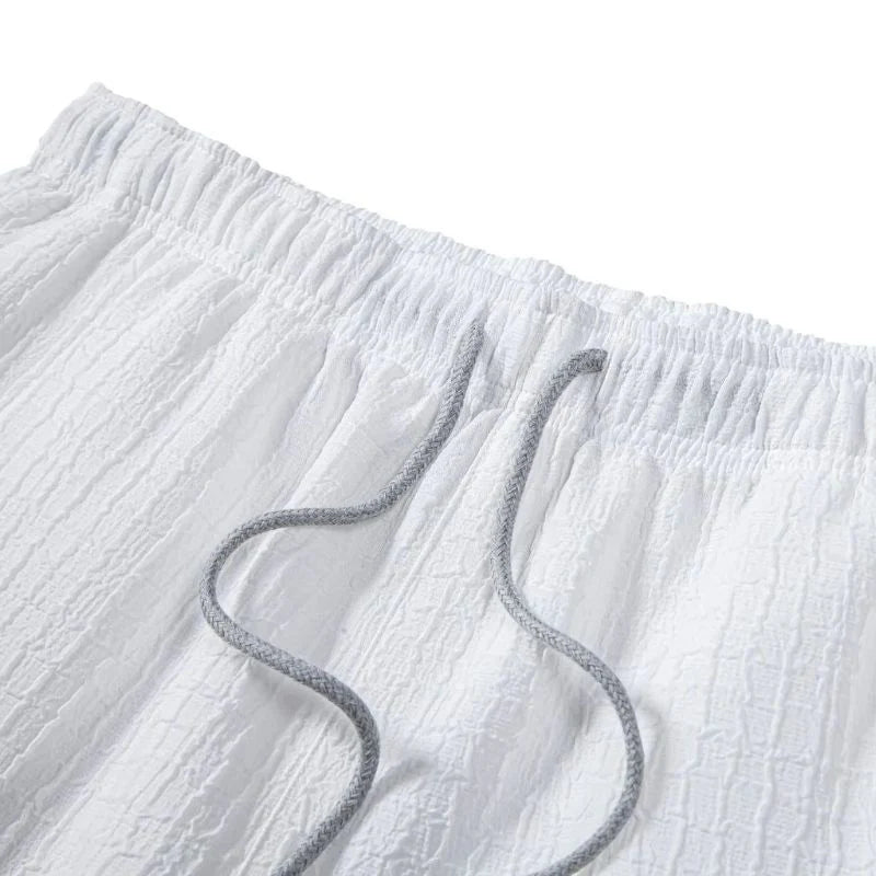 BreezeSet – letni komplet męski z koszulką polo i szortami