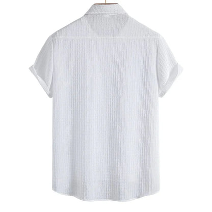 BreezeSet – letni komplet męski z koszulką polo i szortami